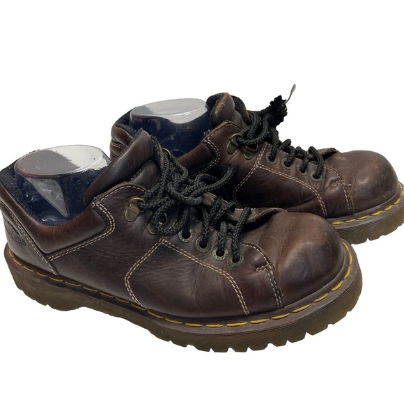 Dr. Martens 8312 Chunky Brown Leather Y2K Oxford Shoes Mens Size 10 READ‎